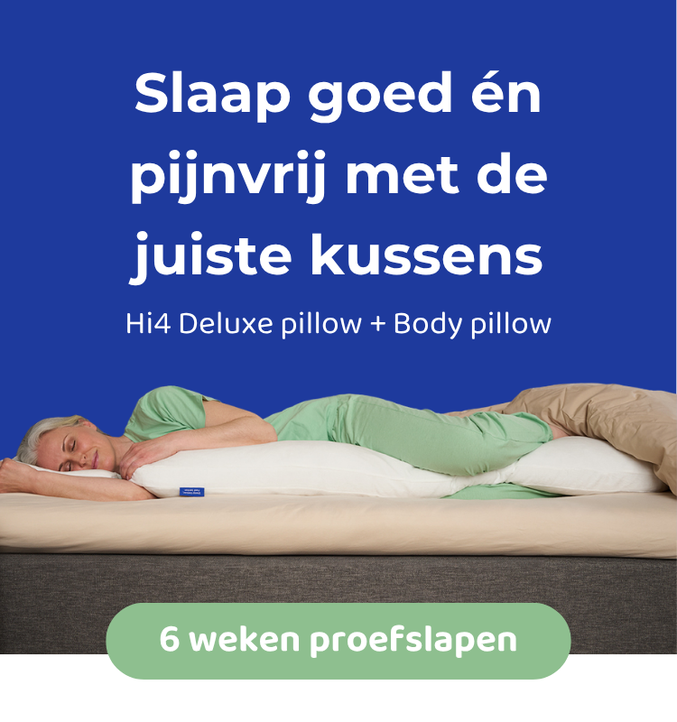 Sleep well and pain-free with the right pillow