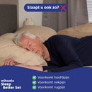 Mikoala Sleep Better Set: Hi4 Deluxe Pillow + Body Pillow - Ligwijzer.nl