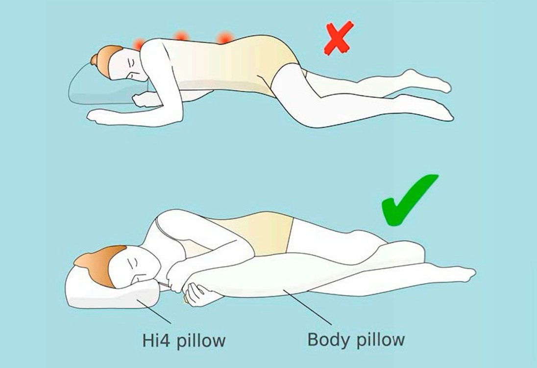 Hi4 Aqua Pillow - Ergonomic pillow - Ligwijzer.nl