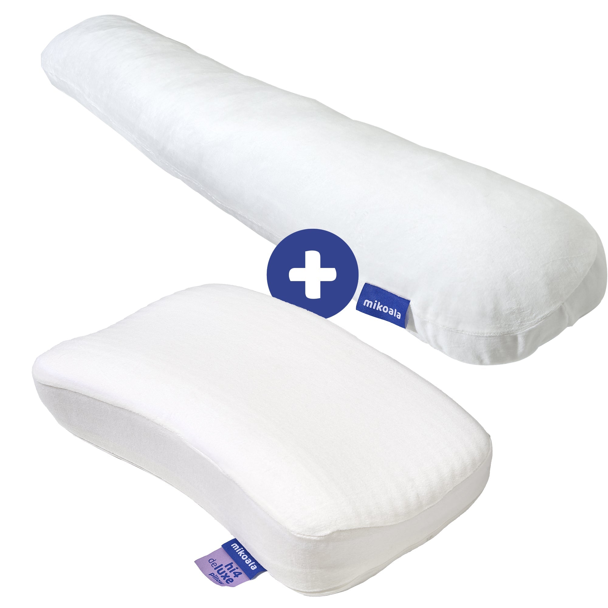 Mikoala Sleep Better Set: Hi4 Deluxe Pillow + Body Pillow - Ligwijzer.nl